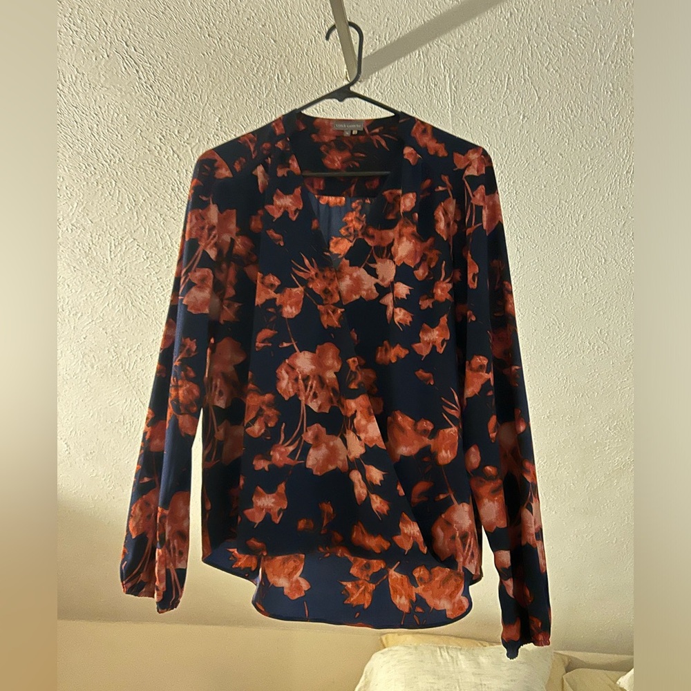 Vince Camuto floral blouse - size M